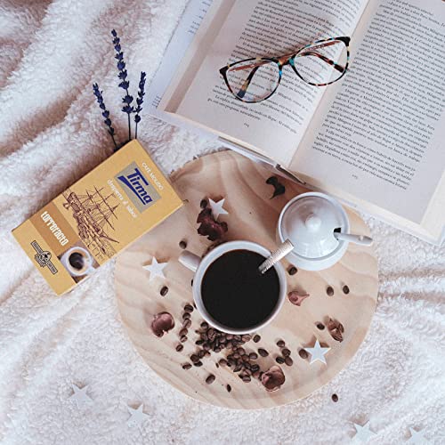 Tirma Torrefacto Kaffee | Spanischer Premiumkaffee | Reichhaltiges starkes Aroma | Reich an Antioxidantien | für Cafetiere/French Press, Filter, Pour Over, Drip, Moka Pot oder Aeropress | 250 g