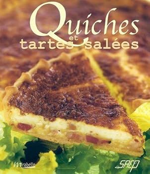 Paperback Quiches et tartes salées [French] Book
