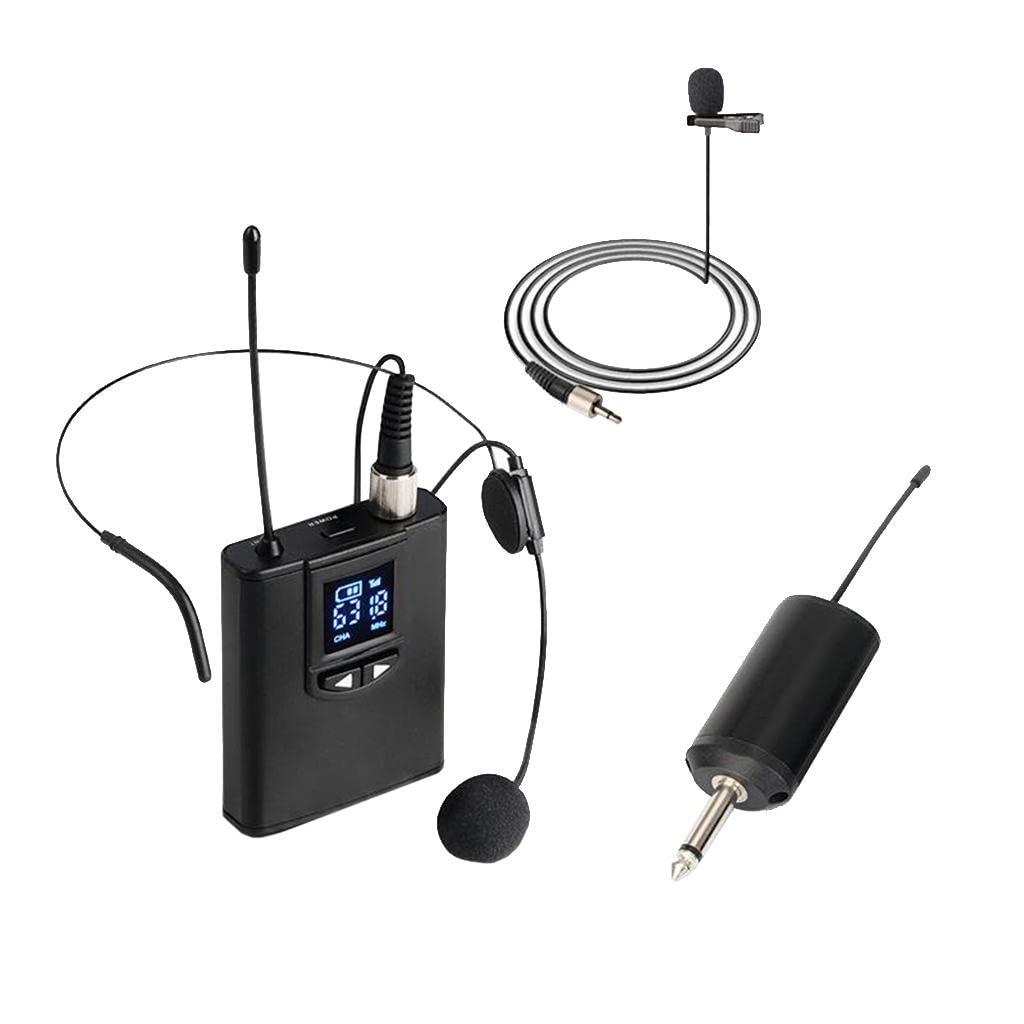 Harilla Microfonico con Bavero E Microfoni Ad Auricolare per Chiesa, Formazione, Aula, Colloquio