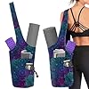 Yoga Mat Bags for Women Yoga Bags with Large Size Pocket and Zipper Pocket,Black and White Mandala- Yoga Bags and Carriers Fits All Your Stuff