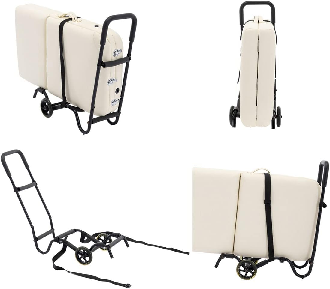 Massage Imperial Portable Massage Table Trolley Cart Dolly Carrier Folding Foldable Wheeled Rolling by Massage Imperial