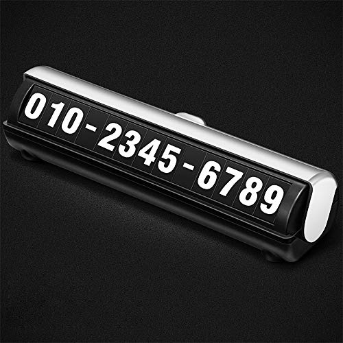 Accessoires de voiture plaque d'immatriculation de stationnement