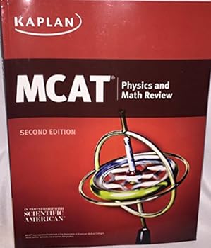 Paperback Kaplan MCAT Physics and Math Review - New Edition for 2016 Test - MM5106E Book