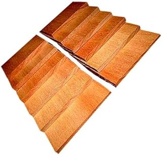 Sixteen (16) Thin, KILN Dried, Sanded RED GRANDIS 12 X 3 X 1/8" Lumber Wood