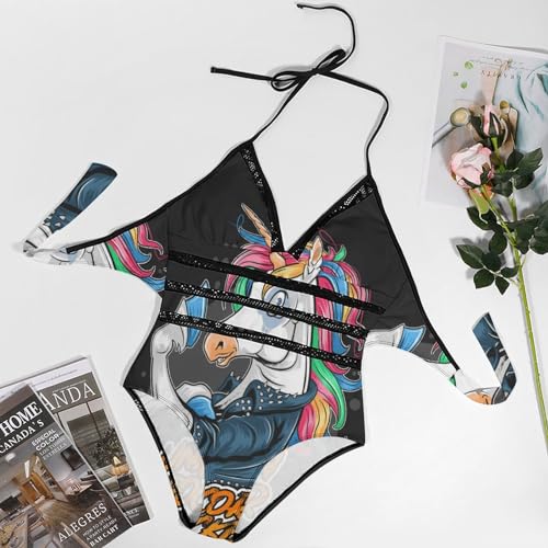 Monokini licorne rock galbant et confortable pour sculpter le corps