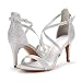 Dream Pairs Dolce Sandalias de Tacón Vestir Moda Punta Abierta Tira Tobillo...