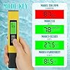 TaimeiMao TDS Tester di Acqua 3 in 1, TDS, EC e Temperatura, Digitale Misuratore Durezza Acqua, Misuratore Acqua Tester, Veloce e Preciso, per dell'Acqua da Bere, Acquario, Piscina
