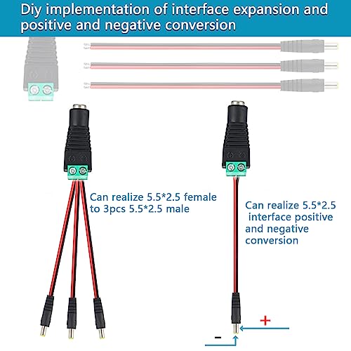 72W Power Supply Adjustable DC 3V ~ 36V Variable Universal Switching AC/DC Adapter AC to DC Converter with LED Voltage Display and 16 Tips, for 3V to 36V Household Electronics - 2000mA Max