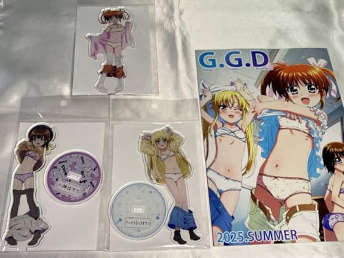 C106 卵屋 新刊 + アクリルスタンド 3種セット 魔法少女リリカルなのは なのは フェイト はやて アクスタ lou コミケ106のサムネイル