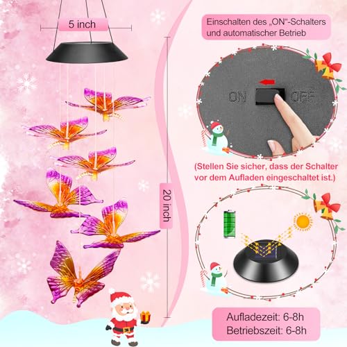 Pinguin-Windspiel Aus Metall – 86,4 Cm, Für Garten, Terrasse Oder Zuhause