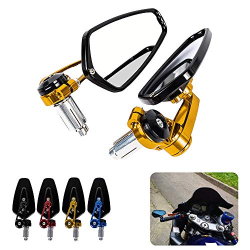 22 mm manubrio laterali retrovisori moto alluminio...