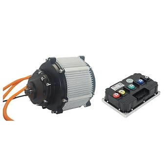 SIA200-50 12kW Peak 26kW 92N.m PMSM Motor with 12.04 Gear Ratio IP67 Motor with ND721200B for Electric Motorcycle