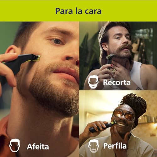 Cortapelos Philips OneBlade Pro 360 afeitadora facial recortadora corporal de barba QP6552 2
