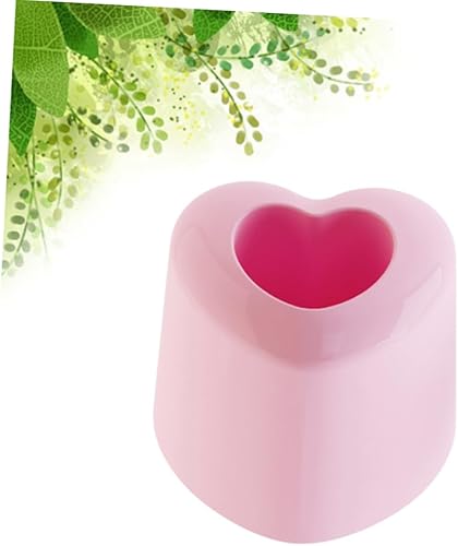 Miniatura 5 de Alipis 1 par de soporte para cepillos de dientes Love Bath Organizer Love Toothbrush Stand Storage Seat Storage Rack Storage Bucket Pink Storage