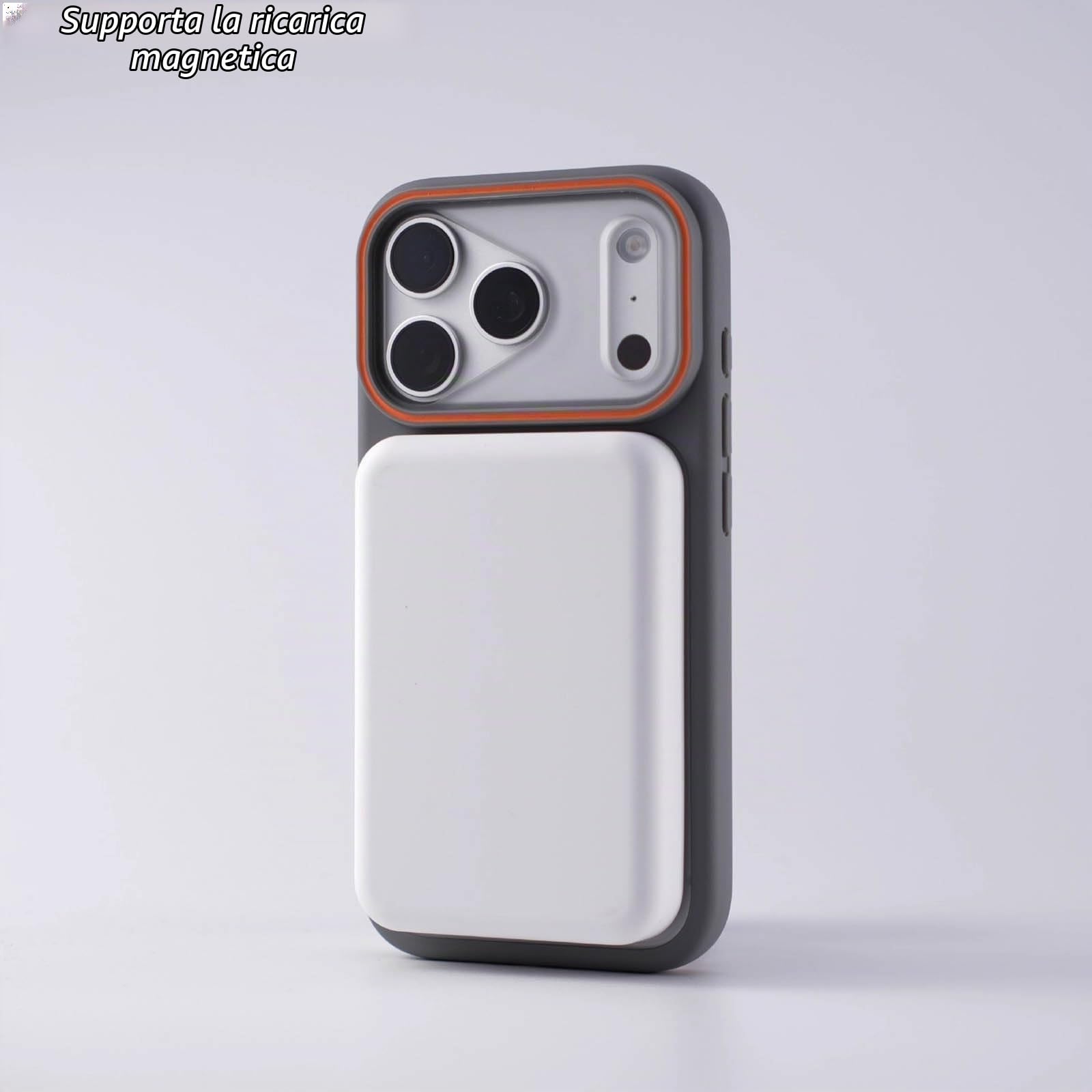 Generico Cover Satinata Per IPhone 17 Pro Max/17 Pro/17/Air – Sottile Leggera Traslucida, Ricarica Magnetica E Protezione Antiurto(Blue,17 Pro Max)