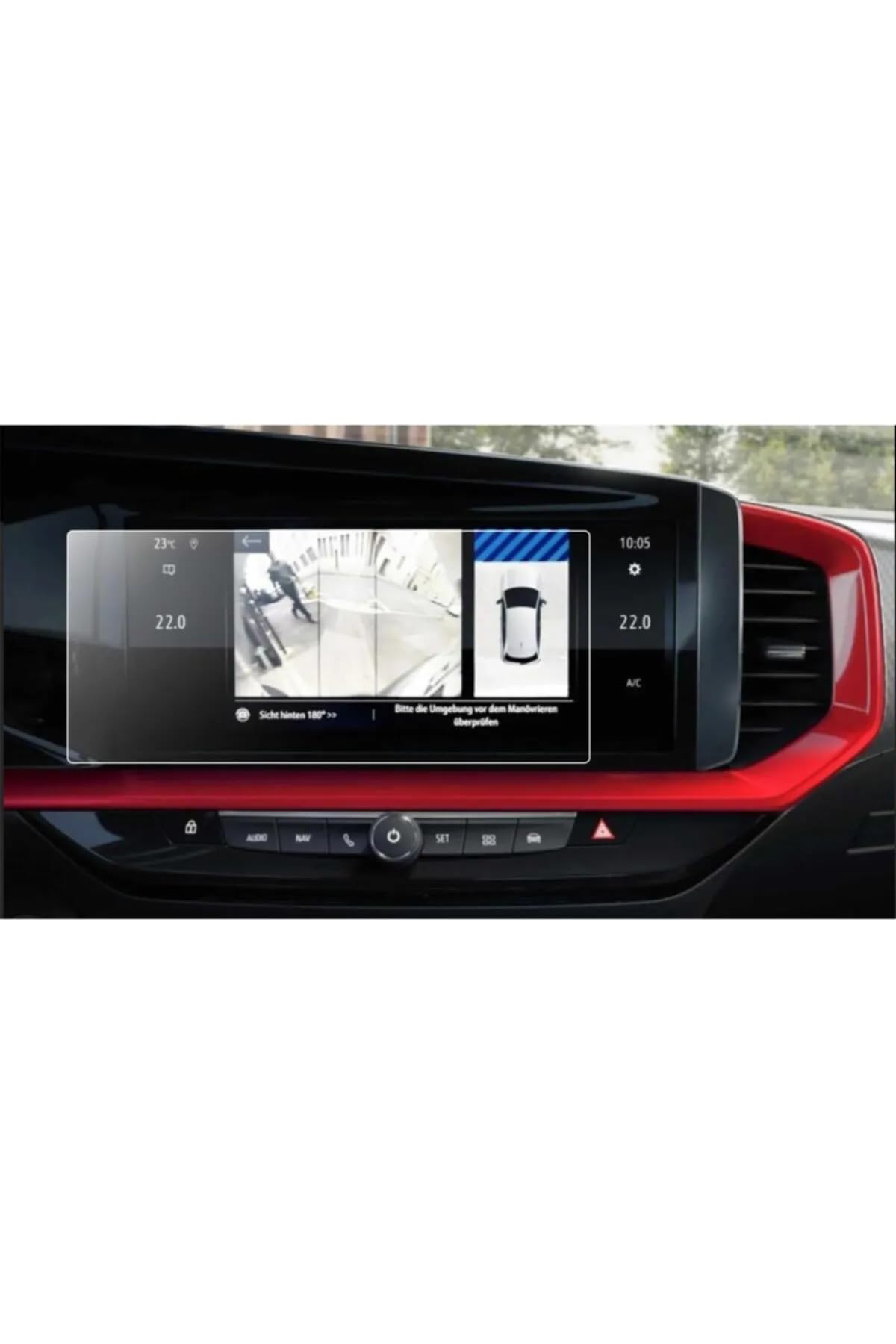 ael-tech Opel Yeni Mokka Ultimate 10 Inç Navigasyon Uyumlu Nano Ekran Koruyucu