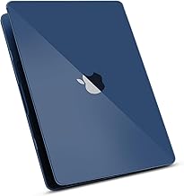 ZYB Case for 2025 2024 2022 MacBook Air 13.6 inch M4 A3240 M3 A3113 M2 A2681 Ultra Thin Protective Hard Plastic Shell Case Cover Midnight Glass