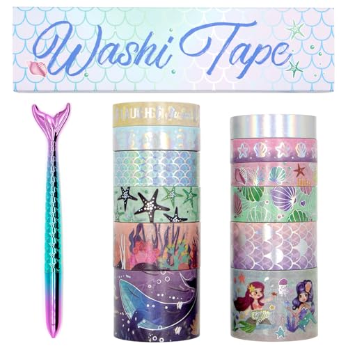 Image of NANYNNU Gold Washi Tape Set - 24 Rolls Marbling Patterns Decorative Masking Tape, Metallic Washi Tapes for Junk Journal Supplies, Bullet Journal Supplies, DIY Crafts, Scrapbooking, School Supplies