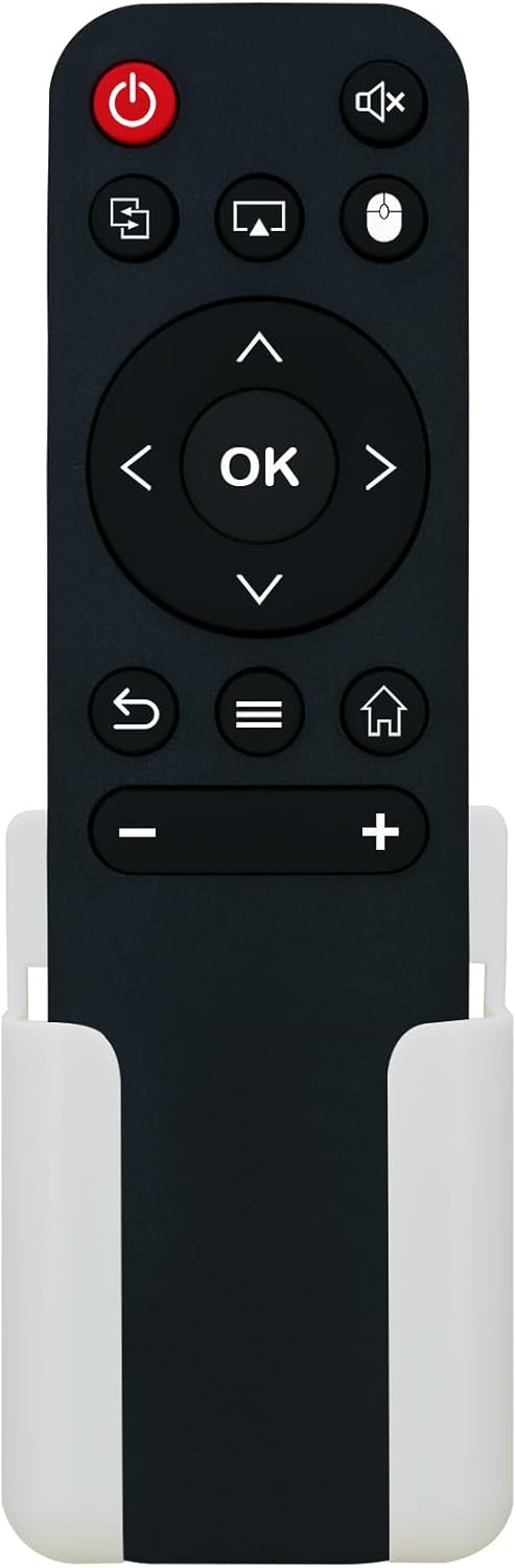 XINJISHIMIN Replacement Remote Control inserted into Wall Mounting Bracket