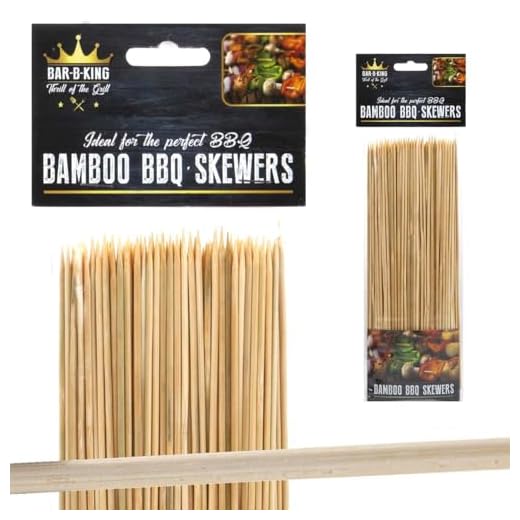 10" Bamboo Kebab Skewers - 150 Pack