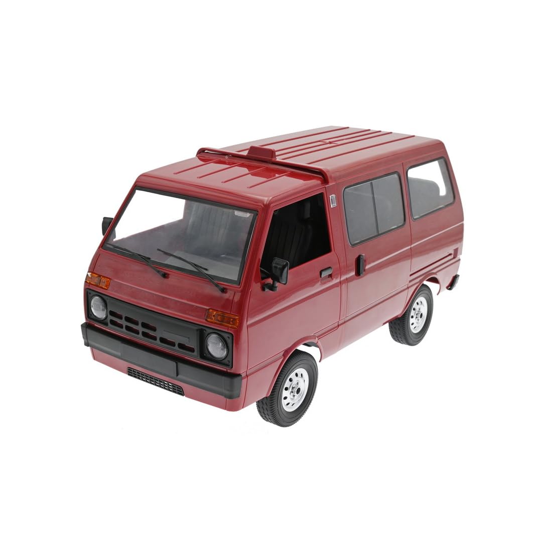 WPL D42 RC Drift Truck, 1/10 skala symulacja furgonetki 2,4G RTR w pełni proporcjonalnie zdalnie sterowany samochód terenowy z oświetleniem LED Silnik 260 dla dorosłych - RTR/3
