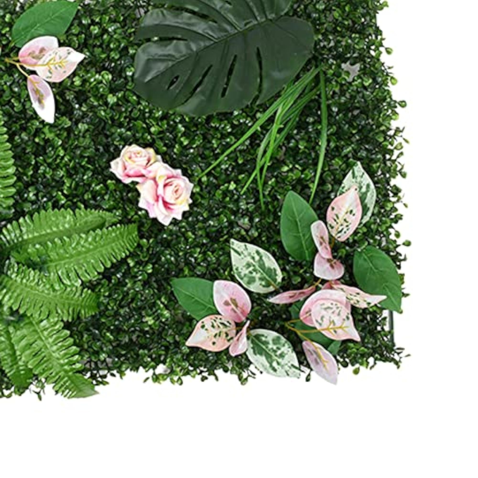 Artificial Plant Panel for Wedding Backdrop, DIY Decor
