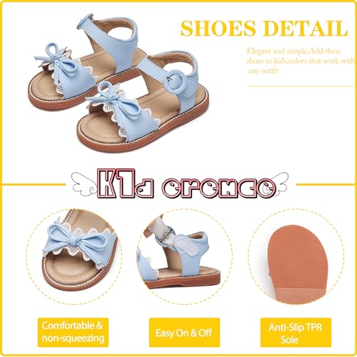 Image of Kiderence Toddler Girls Sandals Little Girls Kids Summer Shoes Toddler Sandals