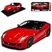 Bburago Ferrari 599 GTO Coupe Rot 2006-2013 1/24 Modell Auto mit individiuellem Wunschkennzeichen