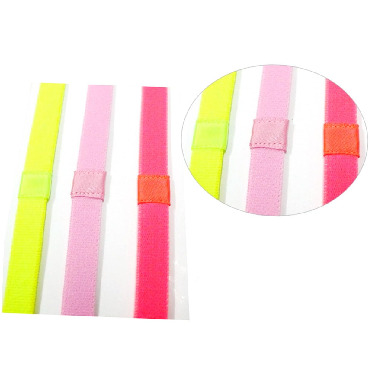 30 Piezas Diadema De Fitness Diadema Elástica De Yoga De Fútbol Antideslizante Pulsera Mordedor Turbante Lazos Elásticos para El Cabello Deportiva
