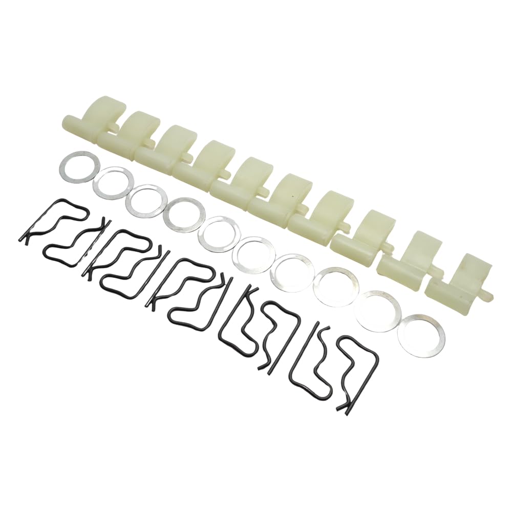Juego de 10 Arandelas Resorte for trinquete Arranque, compatibles con FC55, FS38, FS45, FS46, FS55, BG55, BG85, BG65, TS400 y HL45, Pieza 4116-195-7200