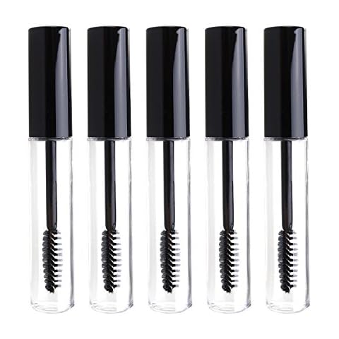 Frcolor Leere Wimpern Rohr/ Mascara Tube / Wimpern Creme Flasche 5pcs 10ml Cover