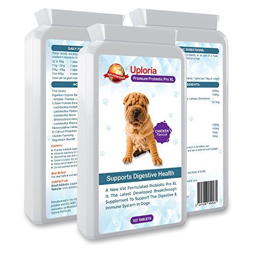 Uploria Pet World 120 Probiotics For Dogs Helps Prevent Digestive Issues And Boosts Dogs Immune System Also Dog Probiotic Improves Overall Well-Being And Is UK Manufactured - Image 4