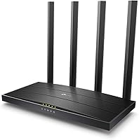 Vista 2 de TP-Link Archer C80 AC1900 MU MIMO Router WiFi inalámbrico de doble banda TPLink Negro