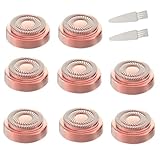 for Finishing Touch Replacement Heads Flawless Facial Hair Remover Gen 2,Double Halo Painless and Smooth (8PCS, GEN 2)
