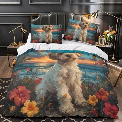 Housse de couette chaleureuse ambiance havane pour chambre parentale - 4