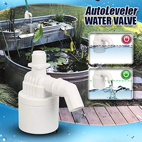 SAINGACE Auto Leveler Water Valve - Pool Water Leveler, Automatically Adjusts Pool Water Level, Water Float Valve Maintain Water Level for Pond, Aquariums, Water Tanks and Swimming Pools (1.2\'\'/1pc) - Thumbnail 4