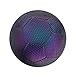 Yiju Holographic Soccer Ball Wear Resistant Night Game Reflective PU Glowing Ball