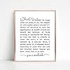 ZEARPT What is Success Inspirational Print, Motivational Quote Poem, Literary Poster, Office Wall Decor, 8x10 inch Unframed