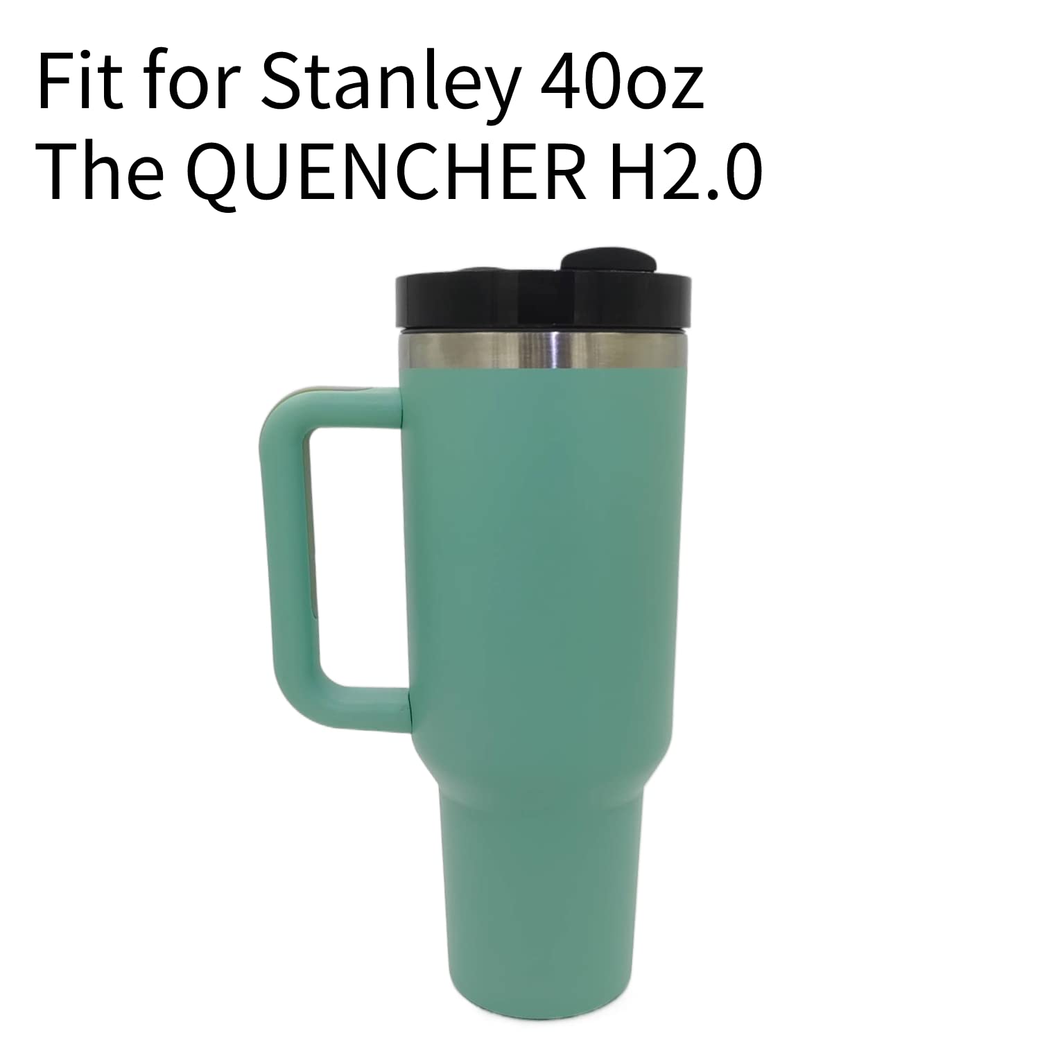 Couvercles Rechange Stanley 40oz étanches Pailles Lot 2 Couvercles Rechange Pour Gobelet Stanley 40oz - Lot De