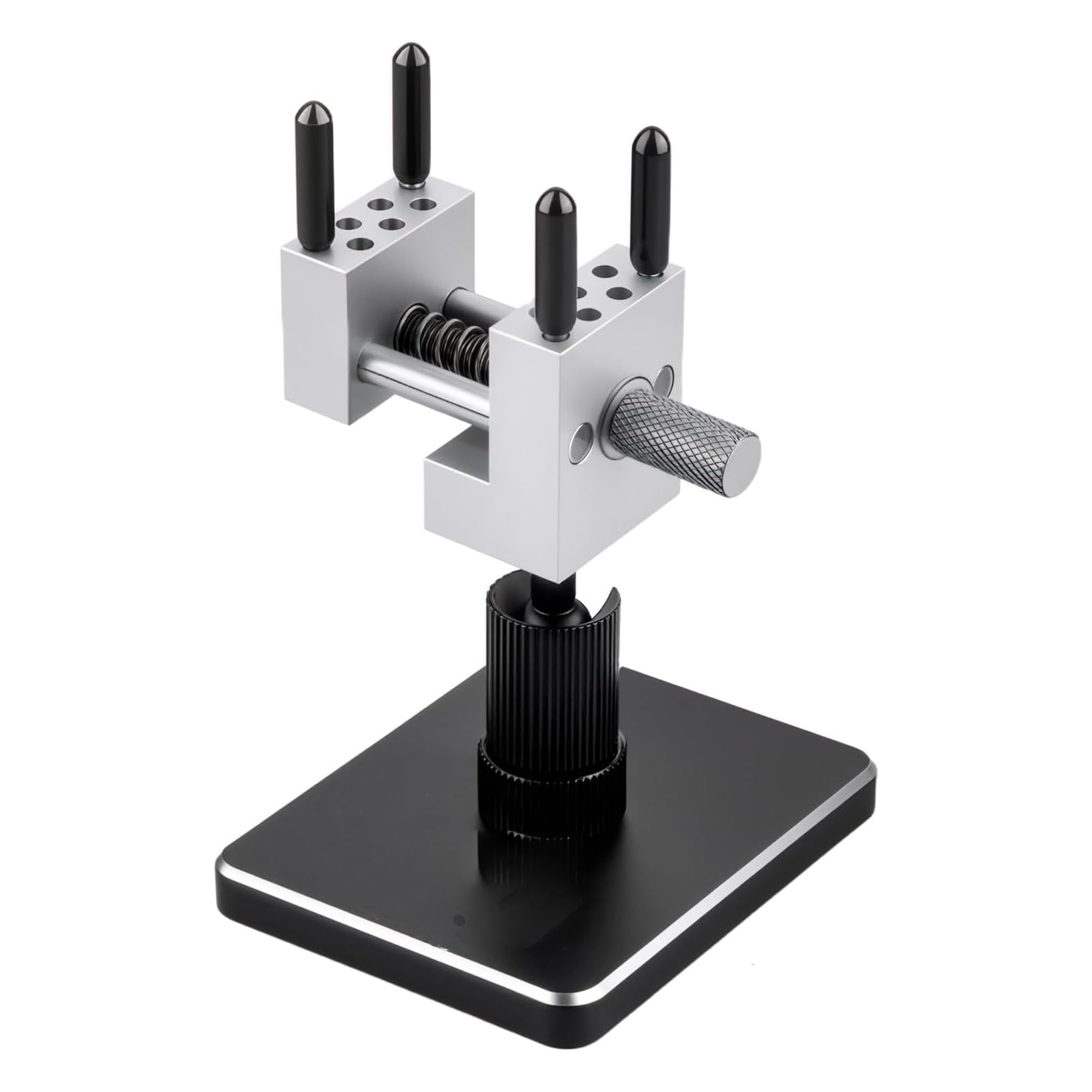 Mini Vise Table Top Clamp, Adjustable Aluminum Alloy Mini Portable Table Vise, Precision Clamp Fixing Tools DIY Accessories with 0-1.18" Clamping Range for Jewelry Making DIY Projects Tool