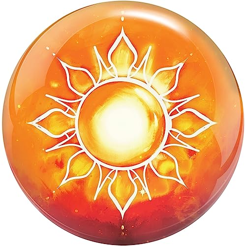 Bowlerstore Products Brunswick Sun and Moon Viz-A-Ball PRE-DRILLED Bowling Ball 10lb