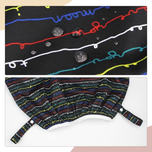 Image of Mama Koala Pail Liner for Cloth Diapers, Reusable and Washable Waterproof Pail Liner with Strap for Diaper Pails, 2 Pack(B003M)