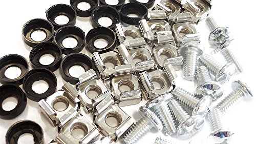 Viti M6 - Dadi - Rondelle per montaggio Rack 19