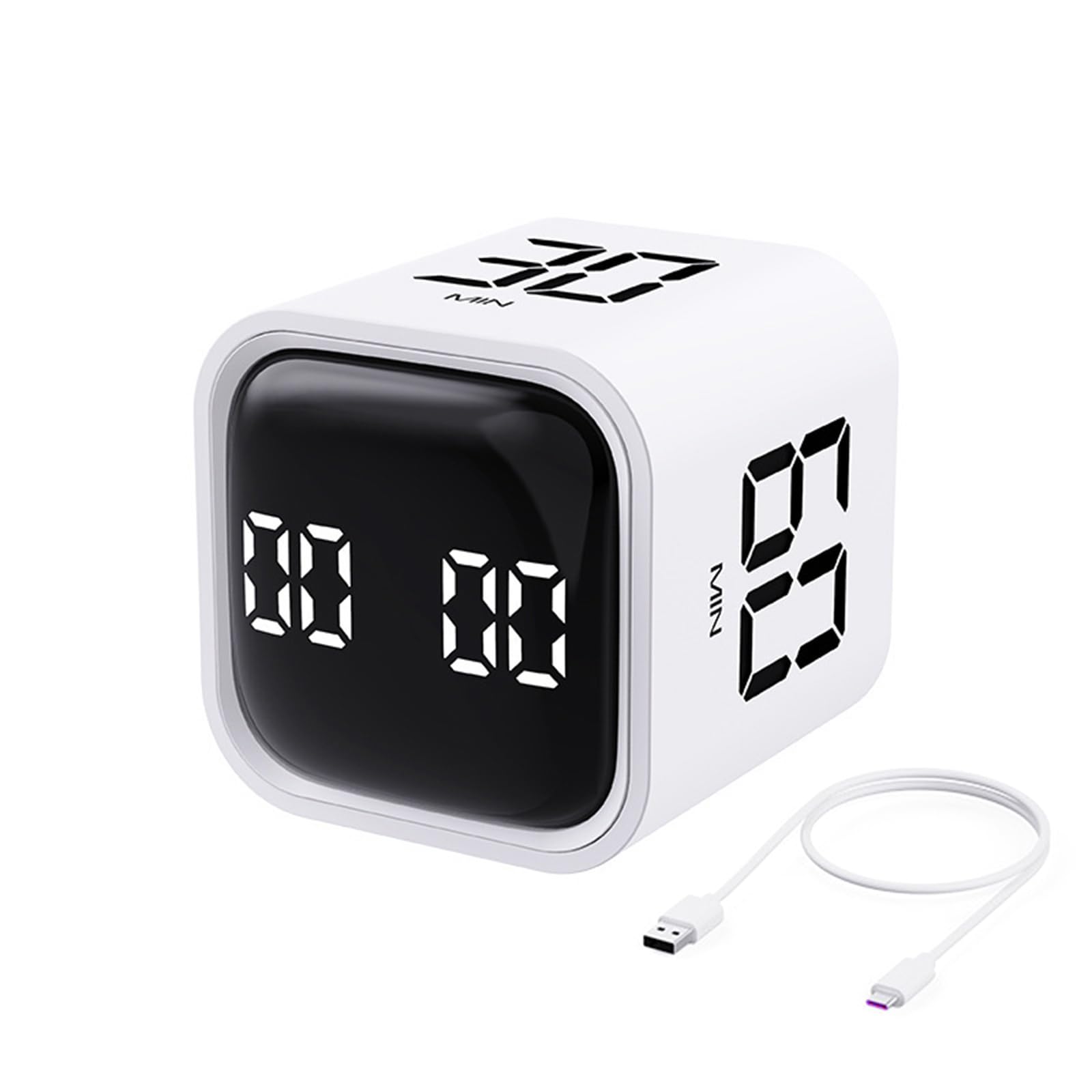 Cube Timers Kitchen Timer Child Timer Exercise Sensors for Time Management Countdown Settings Sensors