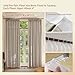 CHEFRU Textured Linen Pinch Pleated 100% Blackout Curtains for Bedroom/Living Room Blackout Curtains 102 Inches Long, Energy Saving Window Treatment Curtains,52Wx102Lx2, Rust Brown