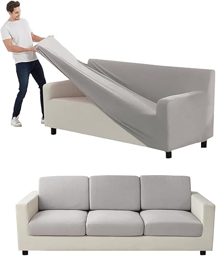 Miniatura 35 de Funda para Sofá de Terciopelo, Fundas Elásticas para Sofá para Funda Principal Separada/Respaldos y Cojines de Asiento, Funda para Sofá, para Fundas