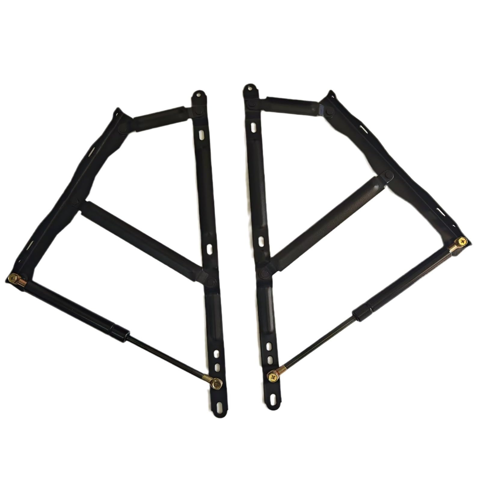 1 para 53 cm mechanizm podnoszenia łóżka, zestaw zawiasów ramy łóżka, zawiasy do skrzynek na łóżko, sofa łóżko do przechowywania zawiasów mechanizm sprężynowy do odchylanych foteli i łóżek z pudełkami