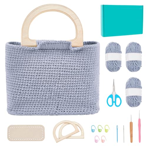 Kits de crochet tricot adulte à offrir pour créer un sac soi-même