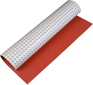 500X500MM Heat Resistant Silicone Sponge Sheet Heat Conductive Silica Gel Filler Rubber Plate Foam Rubber Board for Hot Press (6MM)