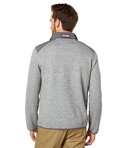 Image of vineyard vines Men's Mountain Sweater Fleece Quarter-zip